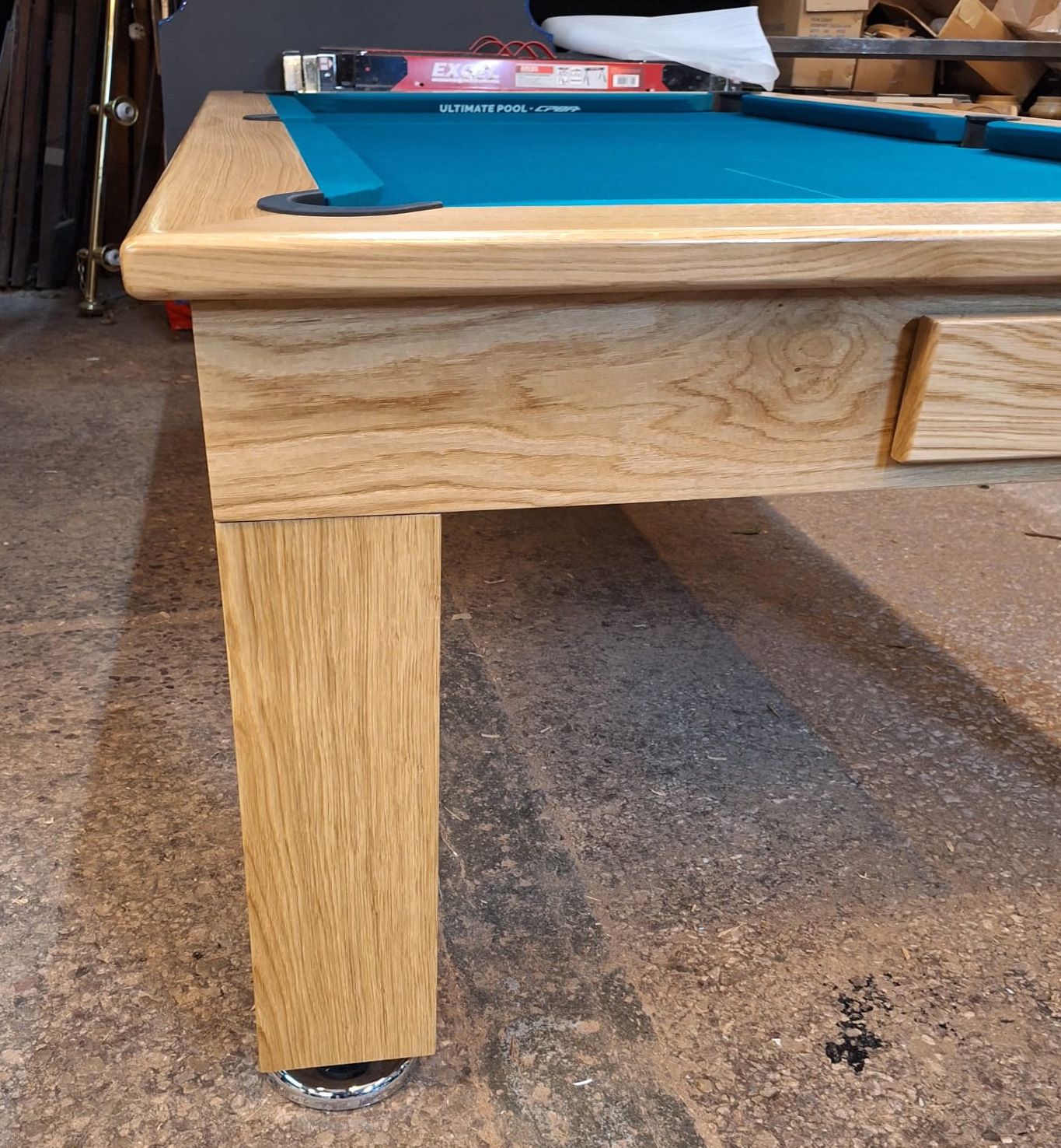 7ft Oak pool table