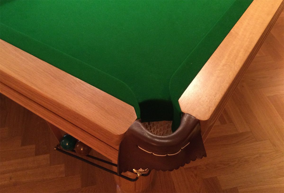 Table corner detail