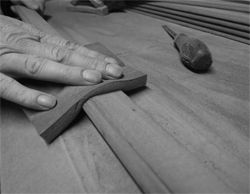 Adie sanding rail