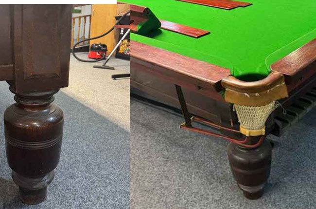 10ft Burroughes and Watts Mahogany